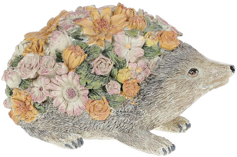Статуэтка-декоративная Цветочный Ёжик 17,4 см Статуэтка-декоративная Цветочный Ёжик 17,4 см