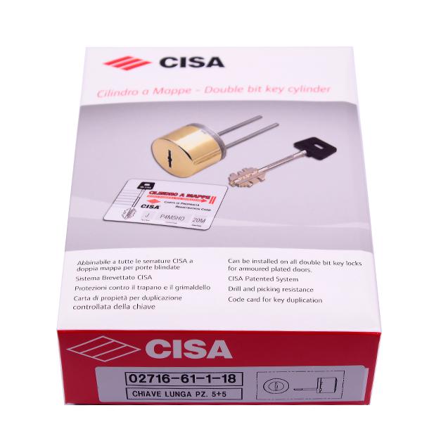 Захисна броненакладка на сувальд CISA полірований Жовтий (1.02716.61.1.00 ) - фото 2 Захисна броненакладка на сувальд CISA полірований Жовтий (1.02716.61.1.00 ) - фото 2