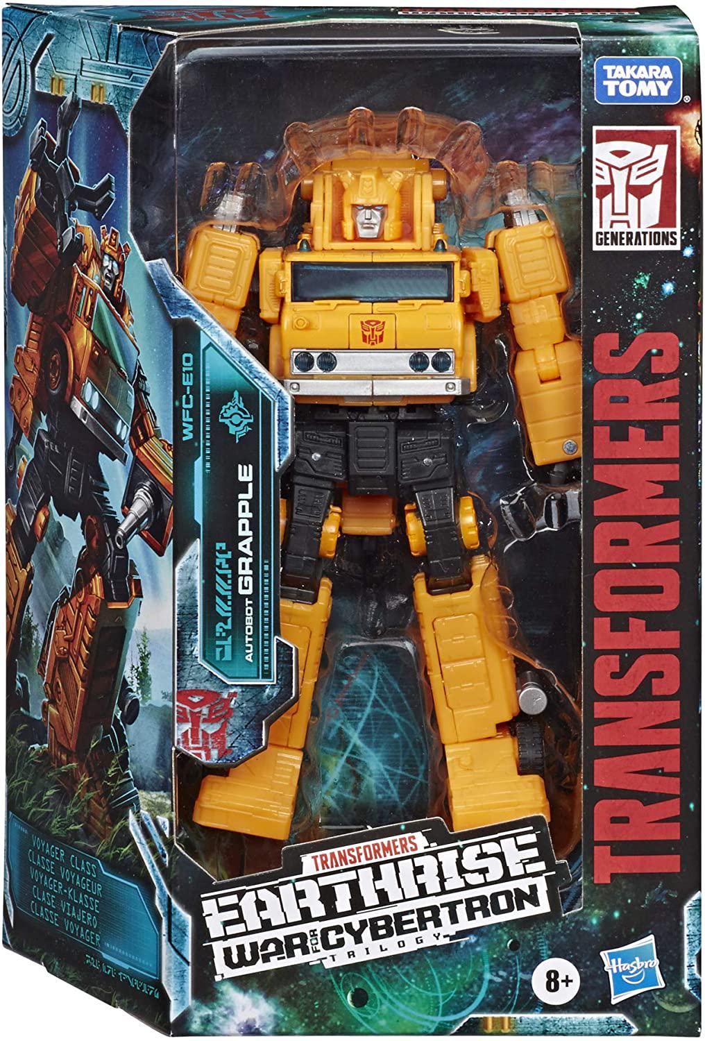 Трансформер Вояджери Офрайз Греппл Transformers Voyager Earthrise Autobot Grapple - фото 2