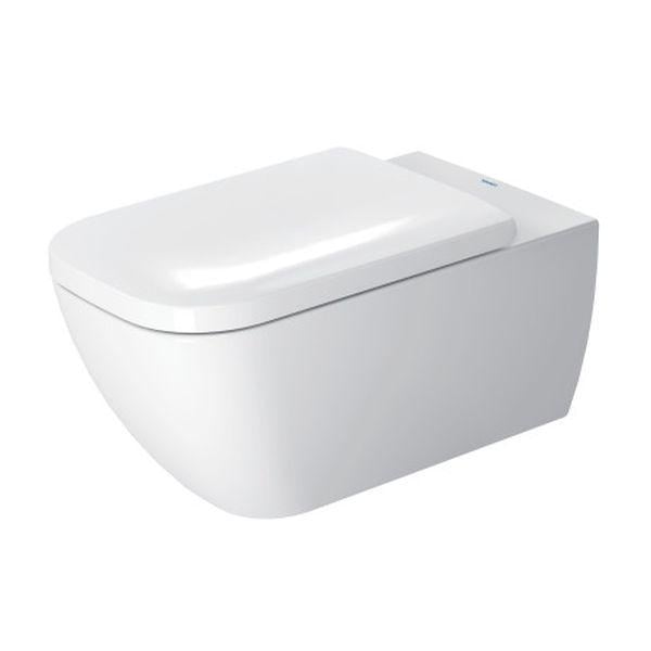 Унітаз підвісний Duravit Happy з кришкою Soft Close D.2 365х620 мм Білий (2550090000/0064690099)