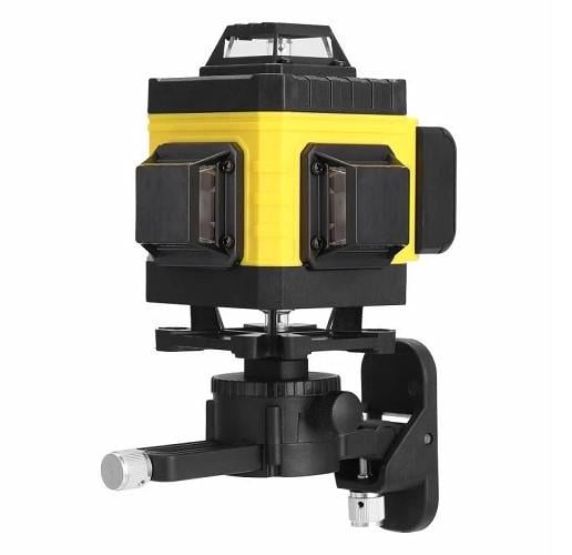 Уровень лазерный 4D 16-линейный 360° в чемодане (16213)