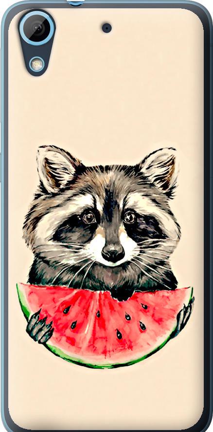 Чохол на HTC Desire 628 Dual Sim Єнотик з кавуном (4605u-949-42517)