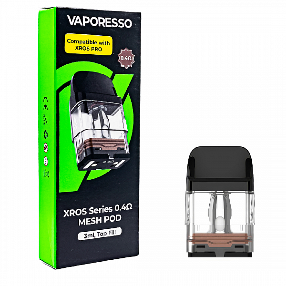 Картридж Vaporesso XROS 3 мл 0,4 ohm (18238) - фото 2