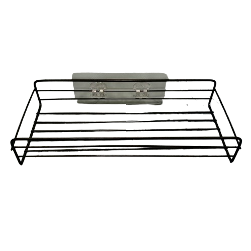 Полка прямая навесная металлическая 27 см Черный (23864210) - фото 7 Полка прямая навесная металлическая 27 см Черный (23864210) - фото 7