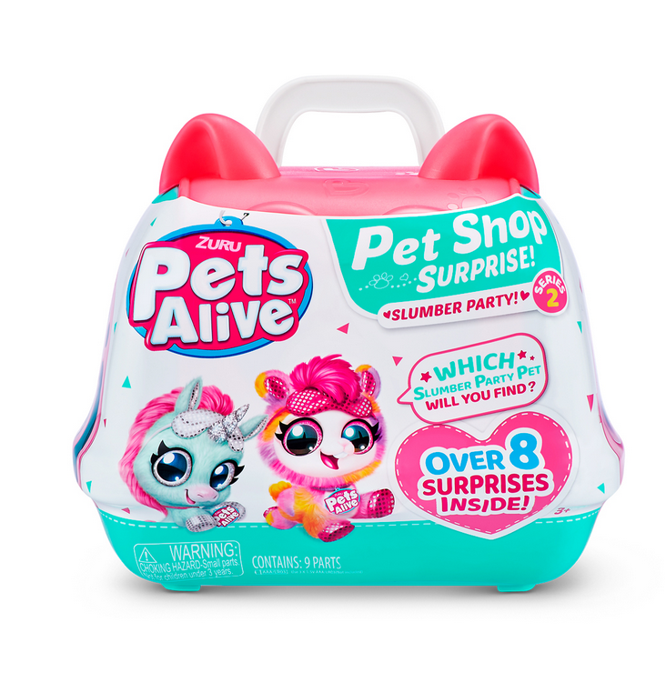 Интерактивный набор игровой Zuru Pets Alive повторюшка-сплюшка