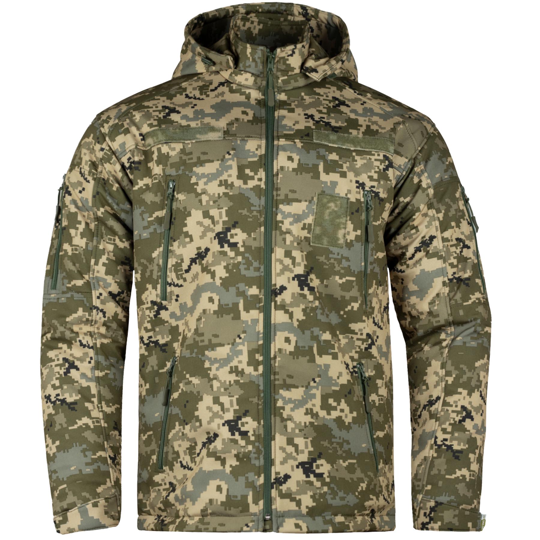 Куртка зимова Vik-Tailor ММ-14 SoftShell р. 56 Український піксель - фото 3 Куртка зимова Vik-Tailor ММ-14 SoftShell р. 56 Український піксель - фото 3