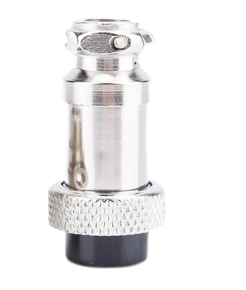 Роз'єм зʼєднувальний циліндричний GX12-12M-5A 5 pin розетка (2338917510) - фото 3 Роз'єм зʼєднувальний циліндричний GX12-12M-5A 5 pin розетка (2338917510) - фото 3