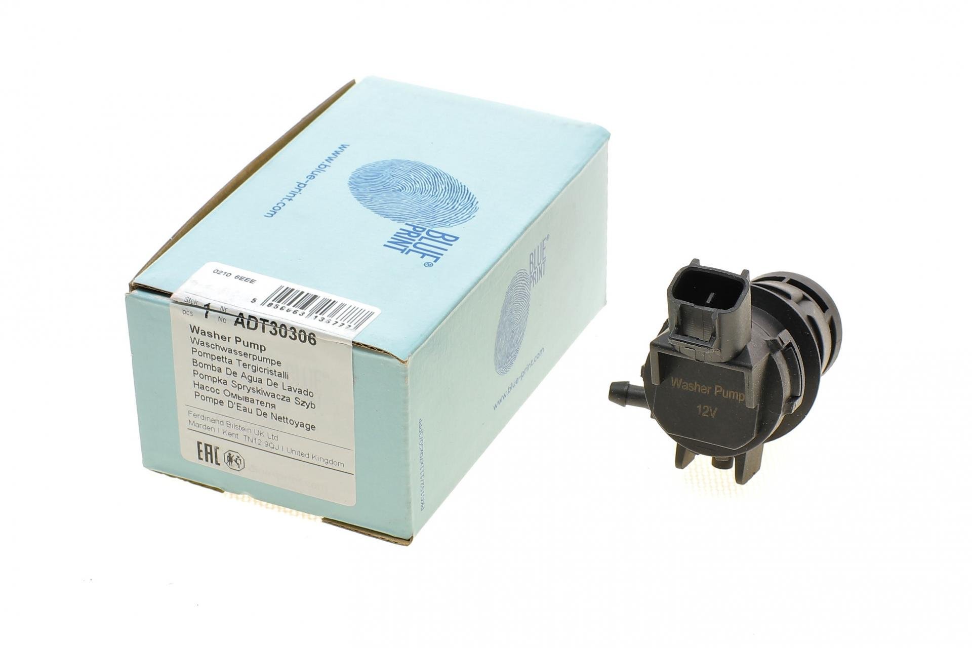 Насос омывателя стекла BLUE PRINT Toyota Land Cruiser/Rav4 00- (ADT30306)
