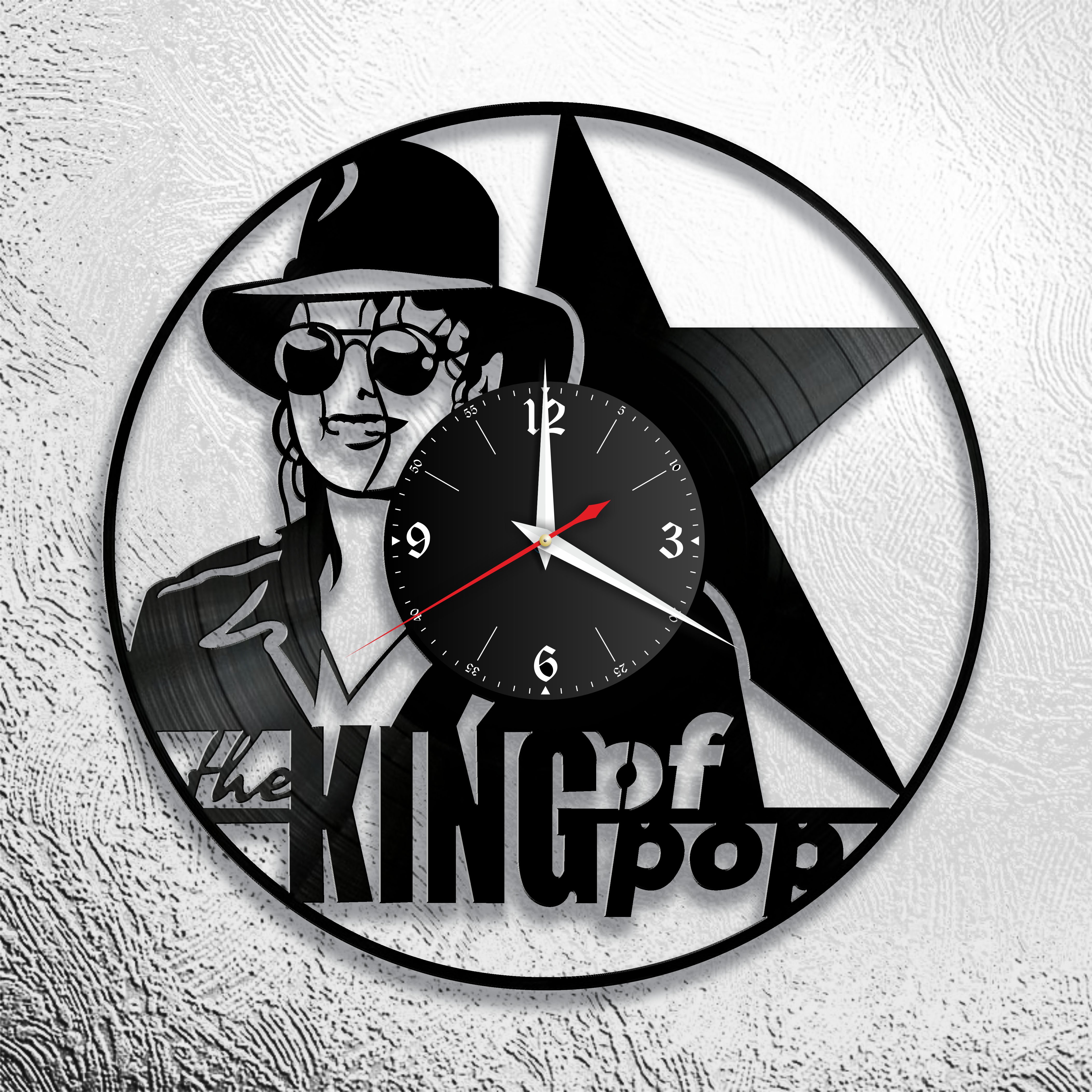 Часы настенные Michael Jackson 0748 из виниловой пластинки