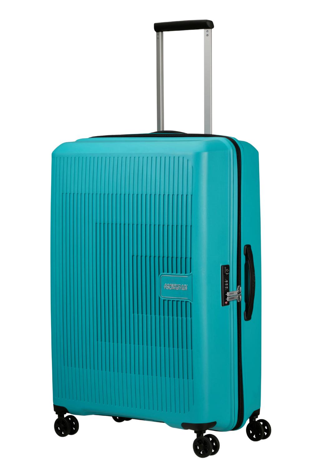 Валіза American Tourister AEROSTEP 77x50x29/32 см Бірюзовий (MD8*21003) - фото 1