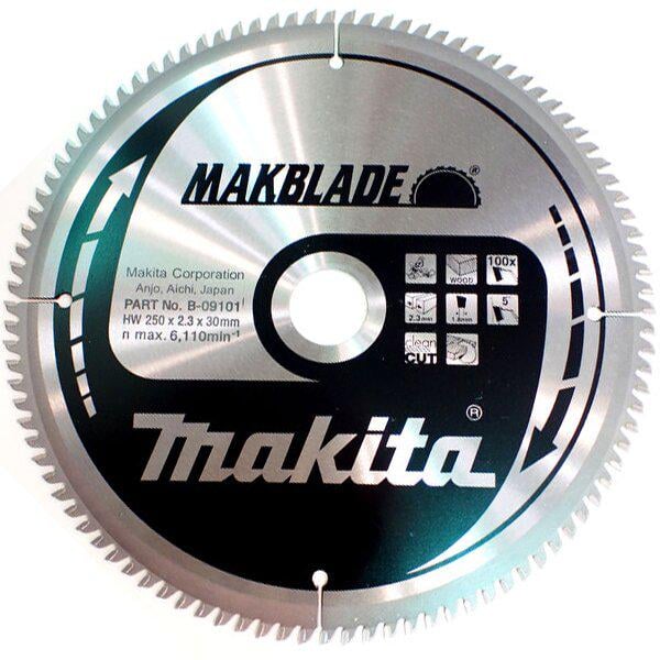 Диск пиляльний по дереву Makita Makblade 250х30 мм 100T