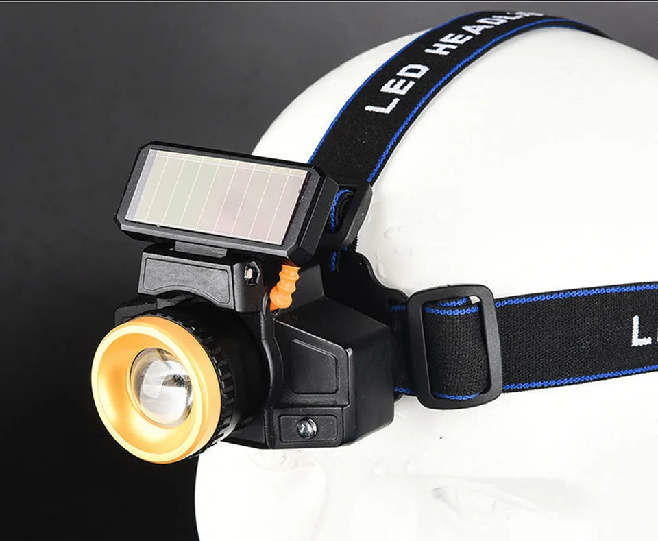 Налобний ліхтарик з сонячною панеллю і датчиком руху POCKETMAN - фото 6 Налобний ліхтарик з сонячною панеллю і датчиком руху POCKETMAN - фото 6