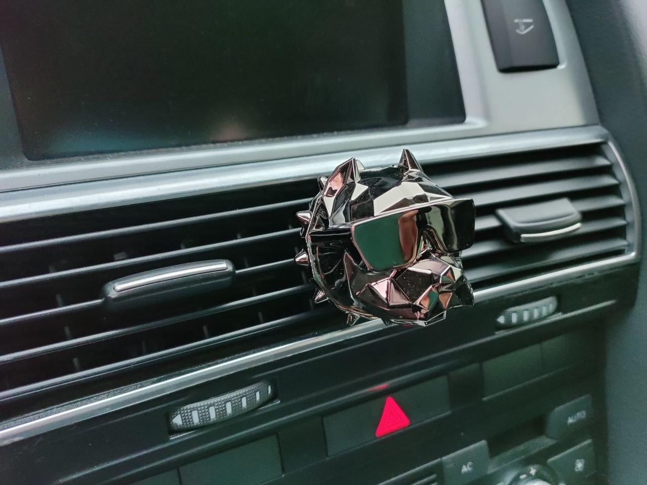 Ароматизатор для авто Питбуль многоразовый на решетку Серый (1822395734) - фото 4