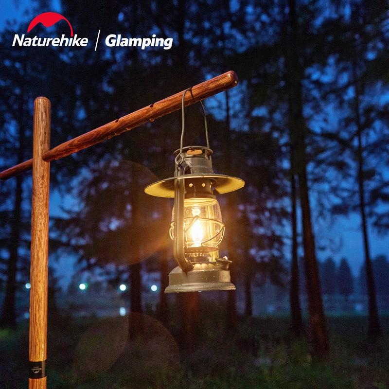 Лампа гасова Naturehike Outdoor Lamp NH22ZM003 Dark green - фото 6