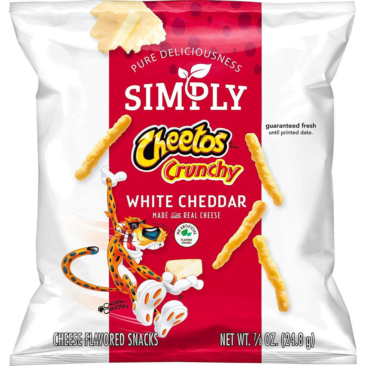 Чипсы Cheetos Simply Crunchy White Cheddar 24,8 (1214276096)