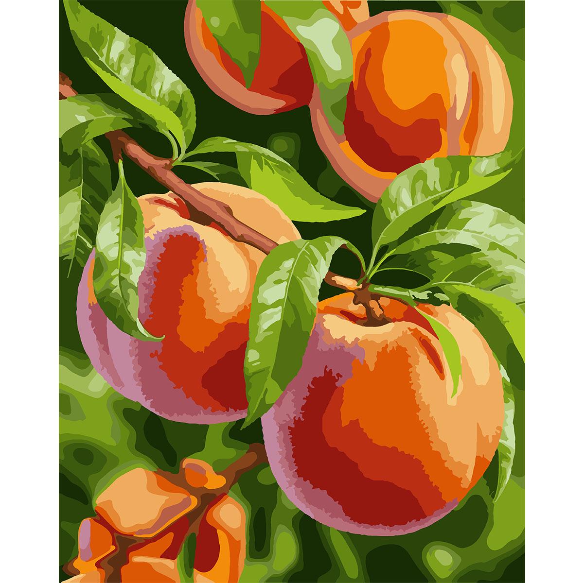 Картина по номерам Santi Персики 40x50 см (Top-954798)