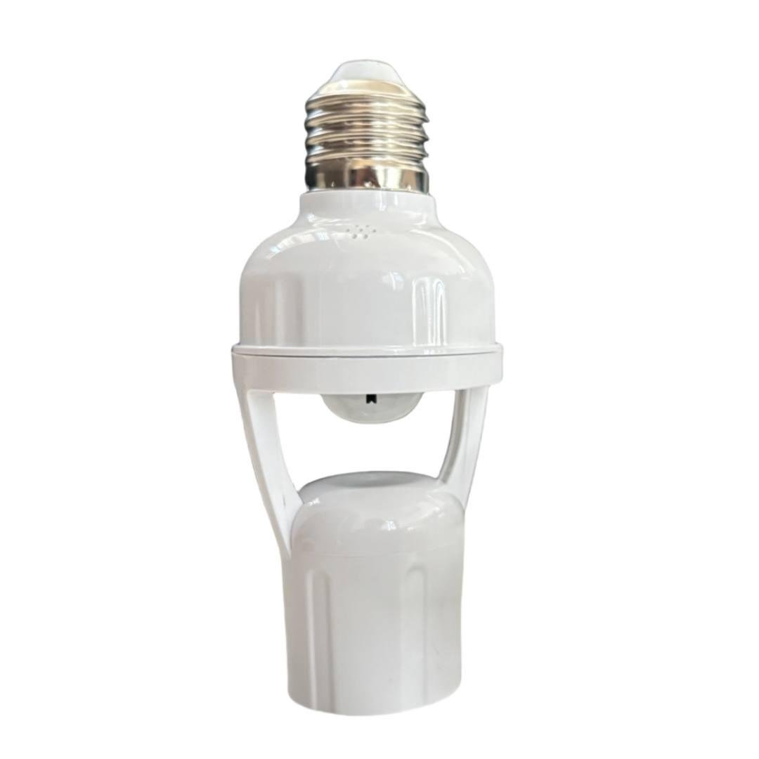 Датчик руху Bodasan з цоколем E27 освітлення з таймером у патрон (АС85) Датчик руху Bodasan з цоколем E27 освітлення з таймером у патрон (АС85)