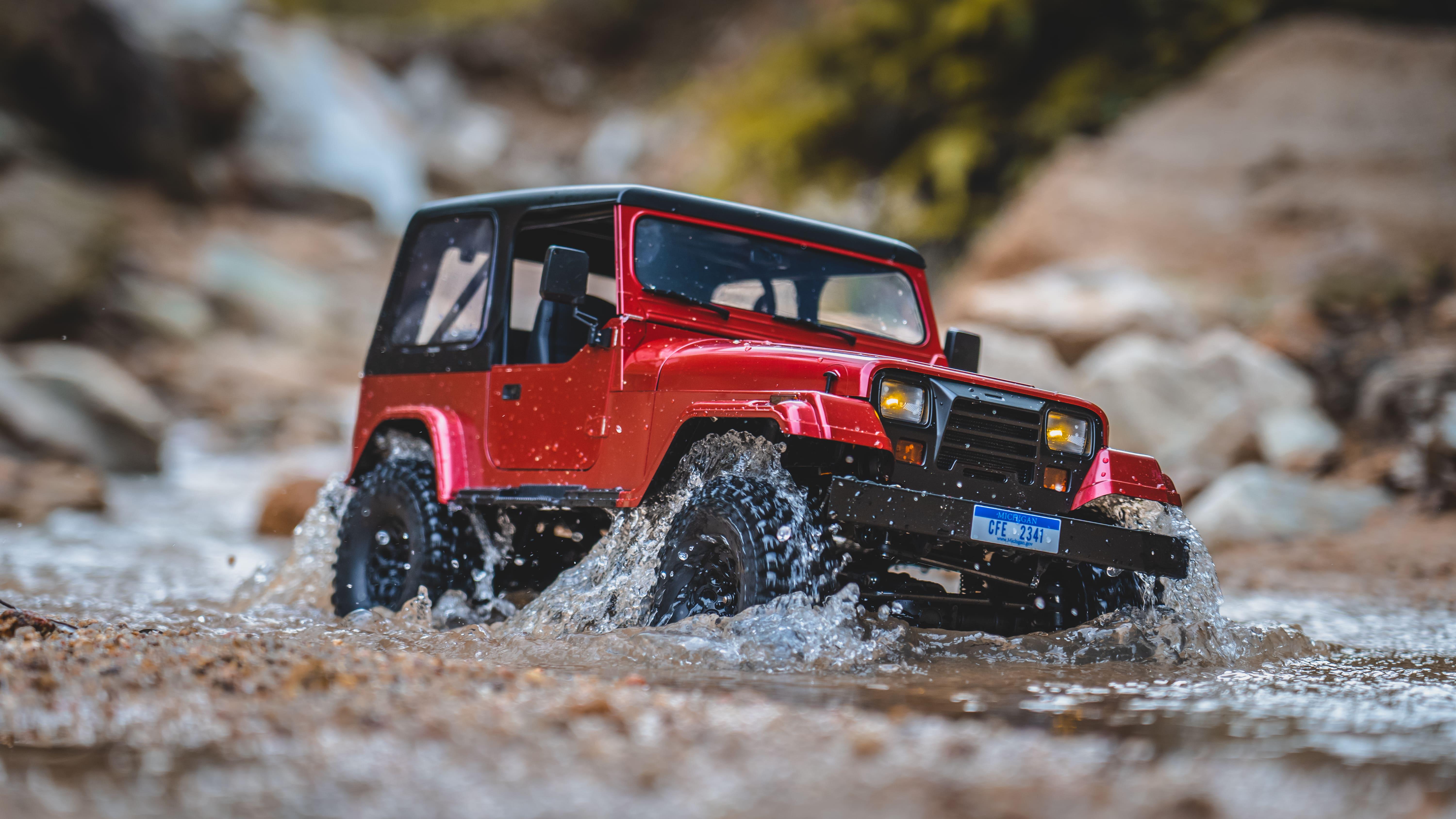 Радиоуправляемая машина ROC HOBBY 1:10 Mashigan RS JEEP Red - фото 4 Радиоуправляемая машина ROC HOBBY 1:10 Mashigan RS JEEP Red - фото 4