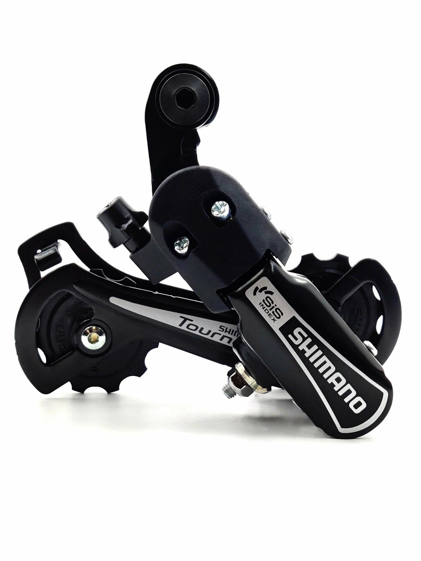 Перемикач швидкостей задній Shimano Sis Tourney перекидка для велосипеда компаньола під болт (606244201)