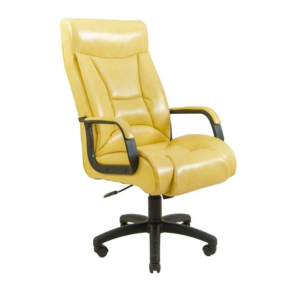 Офисное кресло руководителя Richman Magister VIP Rich M1 Tilt натуральная кожа Lux Кремовый (64ca425704b9e938a47ba265)