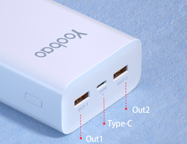 Повербанк Yoobao С30 30000 mAh 5V/2,1A White - фото 3