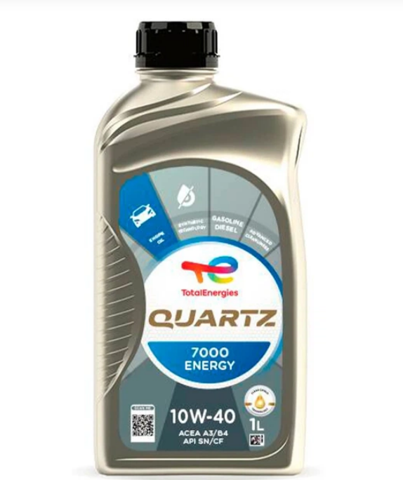 Моторное масло TOTAL QUARTZ 7000 ENERGY SL/CF 10W-40 1 л (201535)