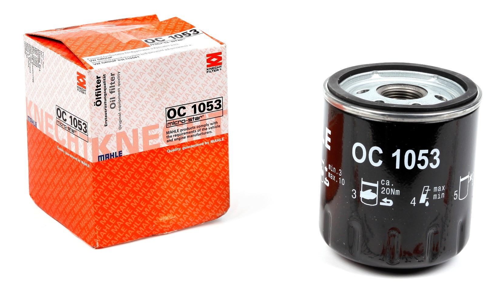 Фильтр масляный KNECHT для VW T5 2,0TDI 09- (OC 1053)
