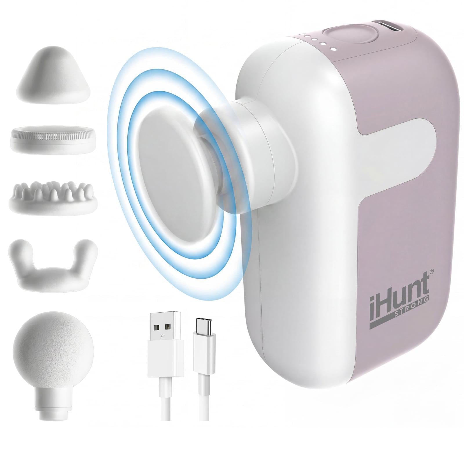 Перкуссионный массажер iHunt Massage Pulse Gun Ultra 100 Вт/3200 об/мин 2500 мА/час (04658)