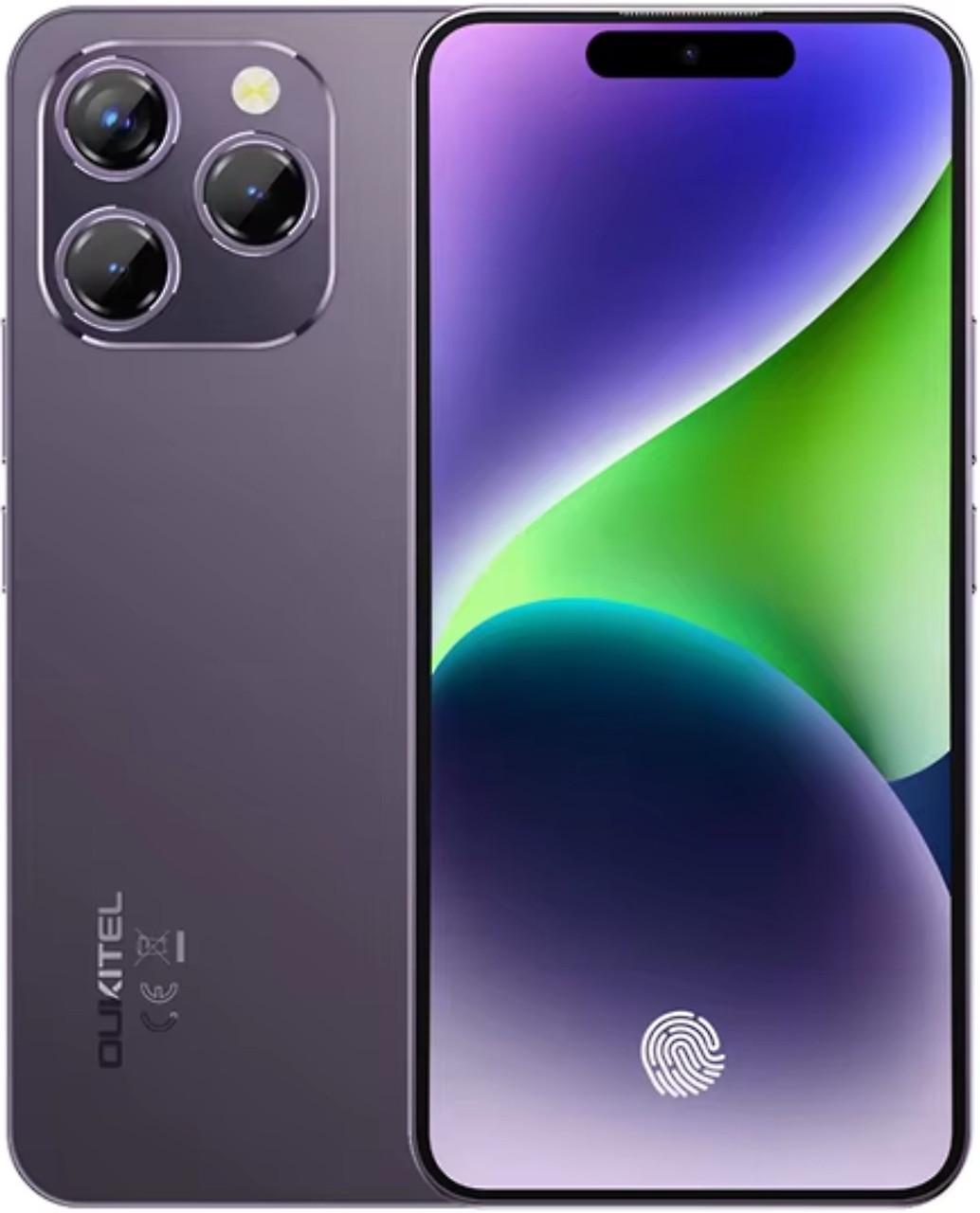 Смартфон Oukitel P1 8/256 Гб Global Version Purple (2440393444)