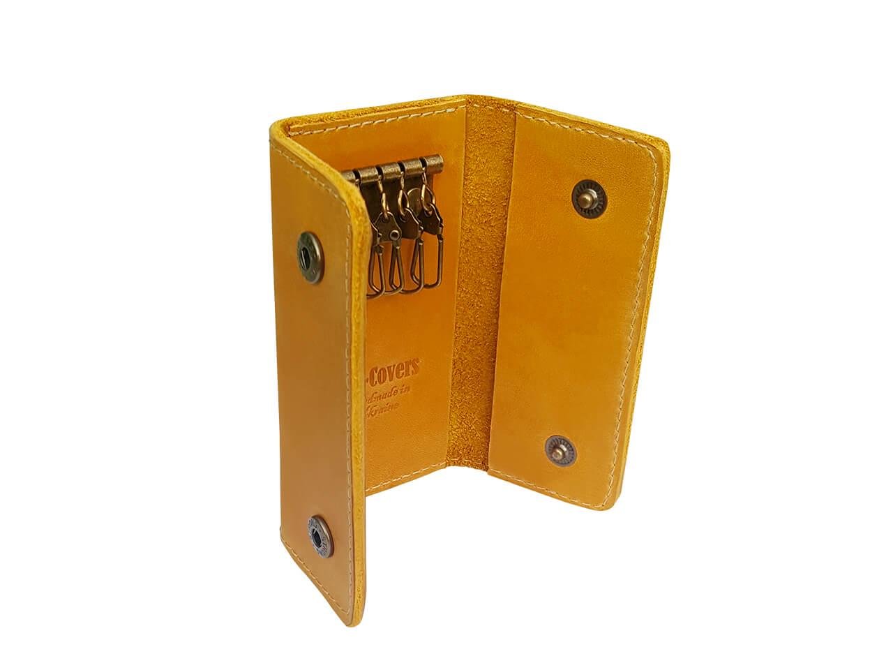 Ключниця з натуральної шкіри KL4-37 Рудий (670)