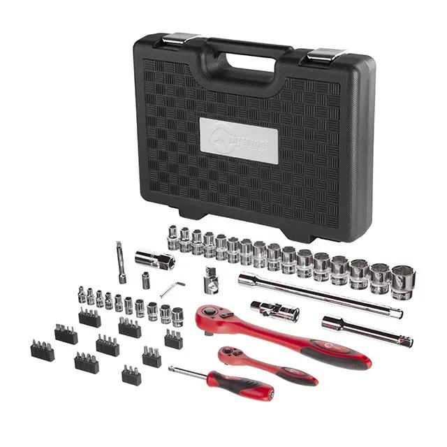 Набір Intertool ET-6072 72 од. головки і ключі 1/2" 1/4" Cr V (ET-6072) - фото 5 Набір Intertool ET-6072 72 од. головки і ключі 1/2" 1/4" Cr V (ET-6072) - фото 5