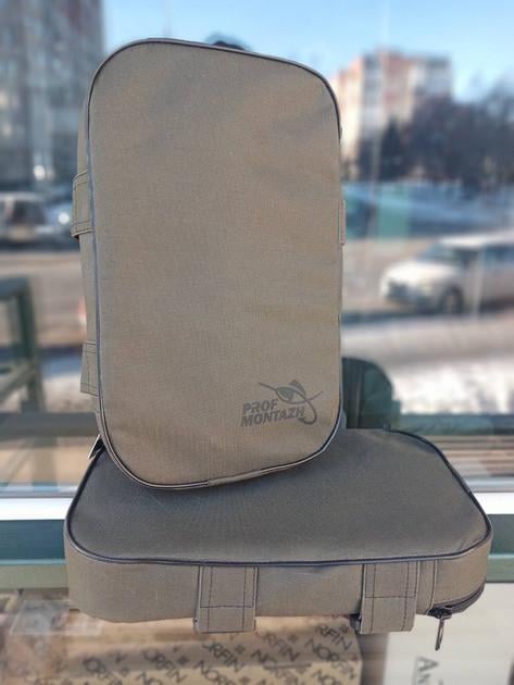 Наколінники рибальські Prof Montazh Comfort для зимової риболовлі 21x33x5 см Хакі (2911608796) Наколінники рибальські Prof Montazh Comfort для зимової риболовлі 21x33x5 см Хакі (2911608796)