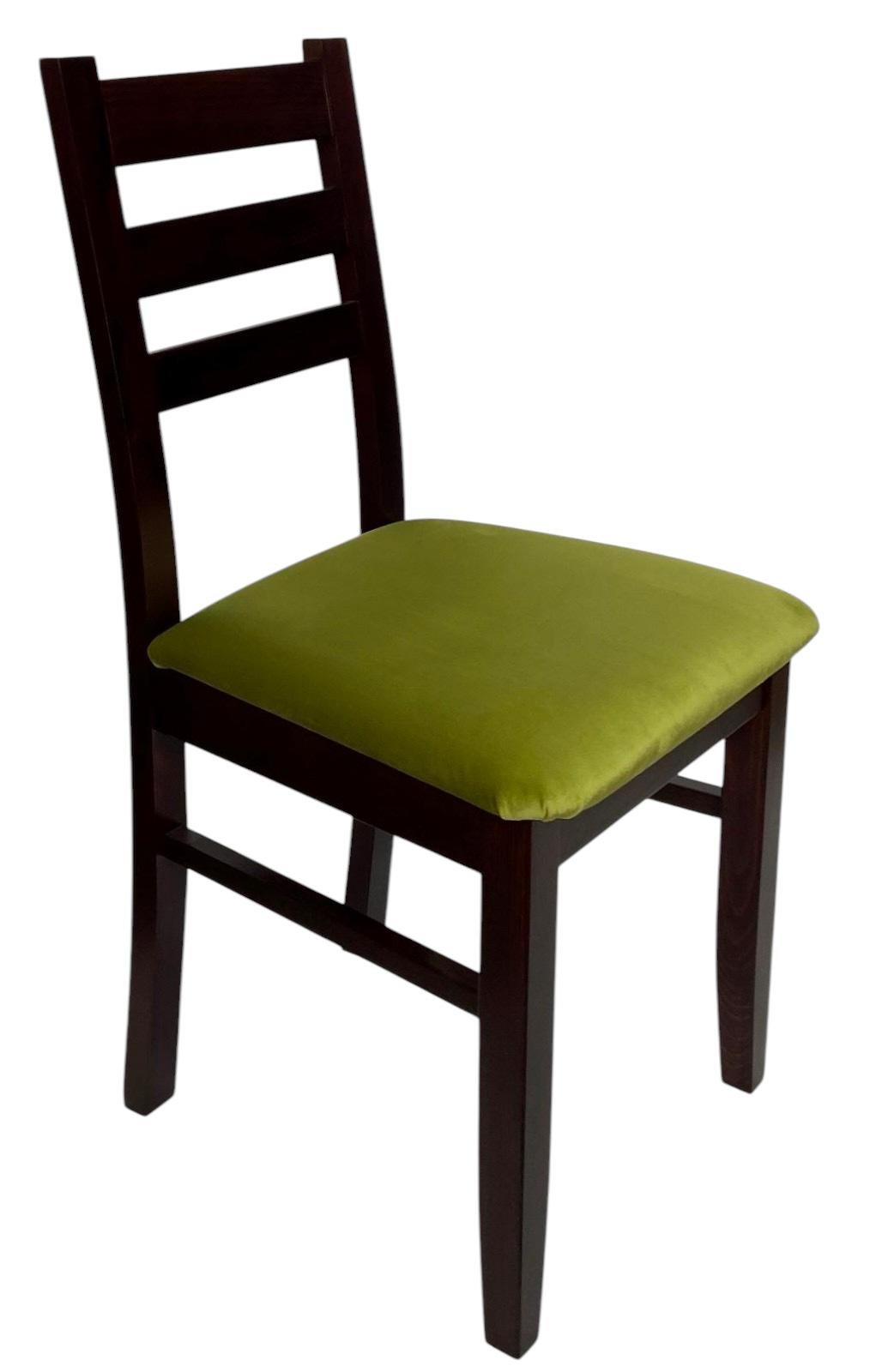 Стілець обідній Скіф ЖУР-1 дерев'яний Горіх/Лагуна-21 (25763100)