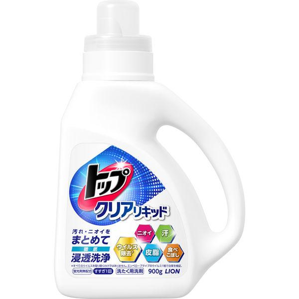 Засіб рідкий для прання білизни Lion Top Liquid Clear сила ферментів 900 мл (282860)