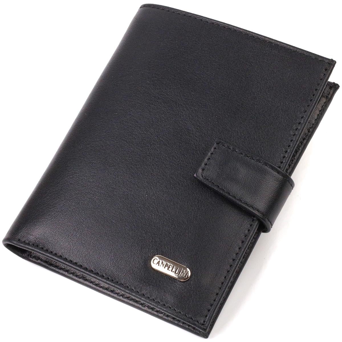 Портмоне мужское кожаное Canpellini 21857 Черный (55636)