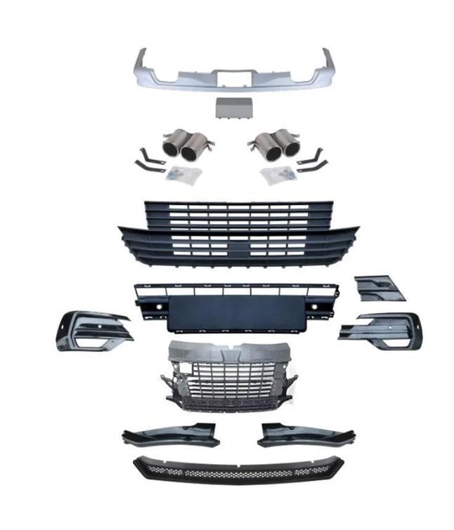 Комплект обвесов GBT для Volkswagen T6 2015-2024 гг. пластик под покраску (165827)