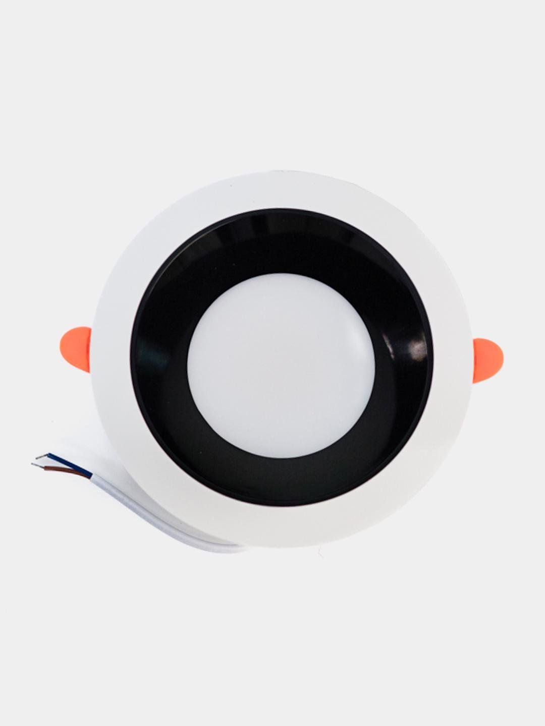 Светильник точечный LED HDL-DS 186/15W NW WH/BK (33-254)