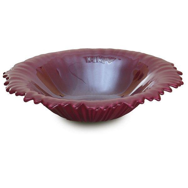 Блюдо Franco 22 см Винный с перламутром (316-805)