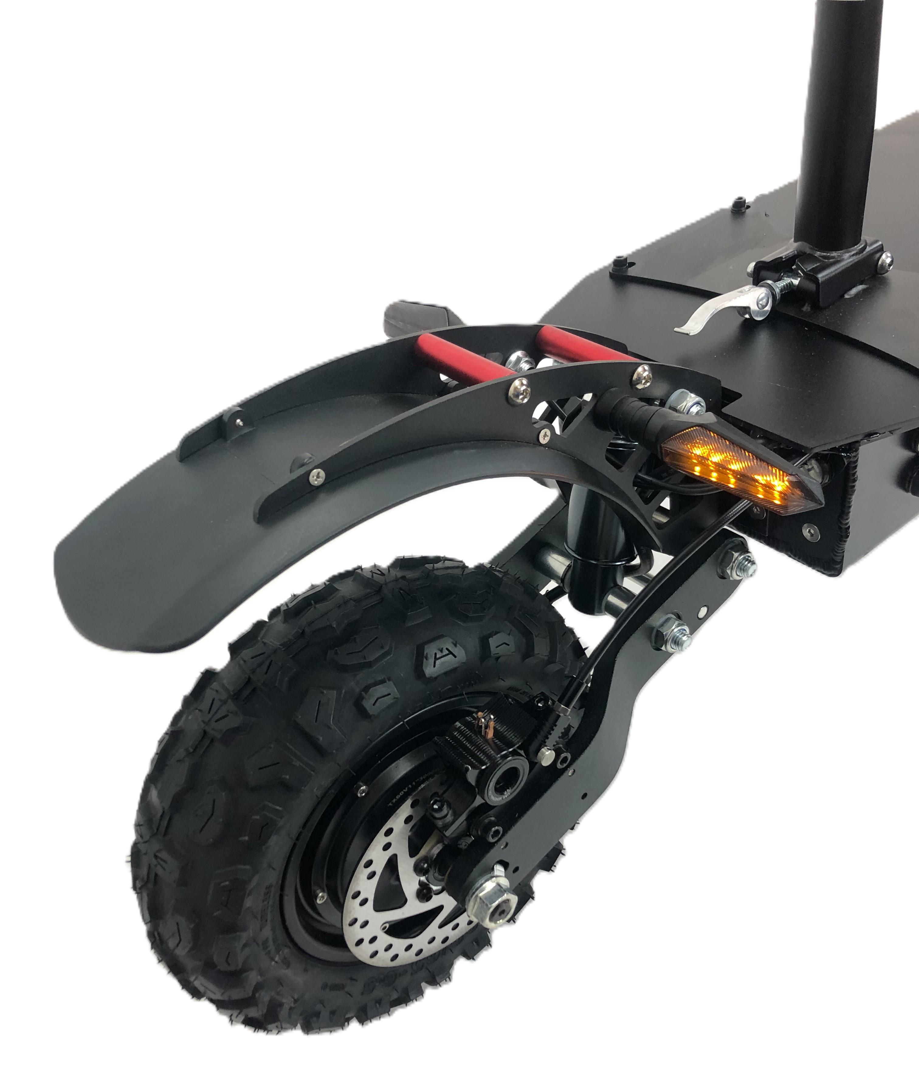 Електросамокат TESLA 4000 3000W х2 60V 30Ah NFC ключ - фото 18