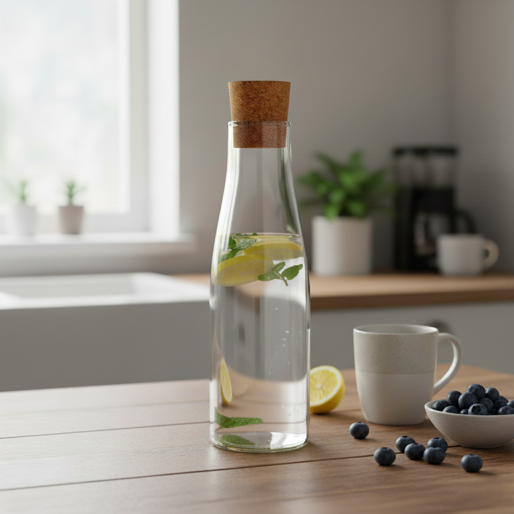 Пляшка для води Herisson з корковою кришкою 350 мл - фото 4