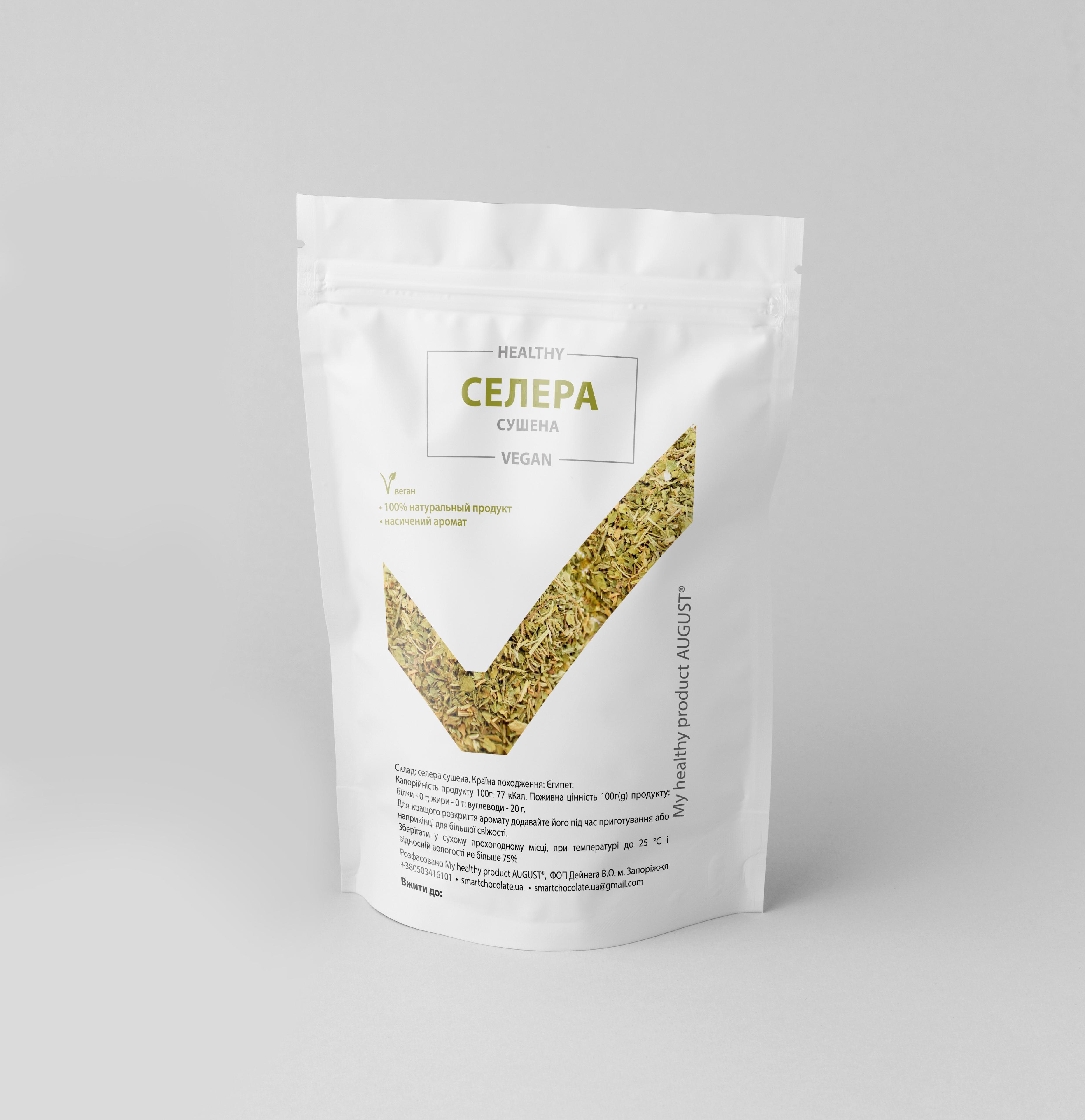 Селера сушена подрібнена My healthy product AUGUST 50 г