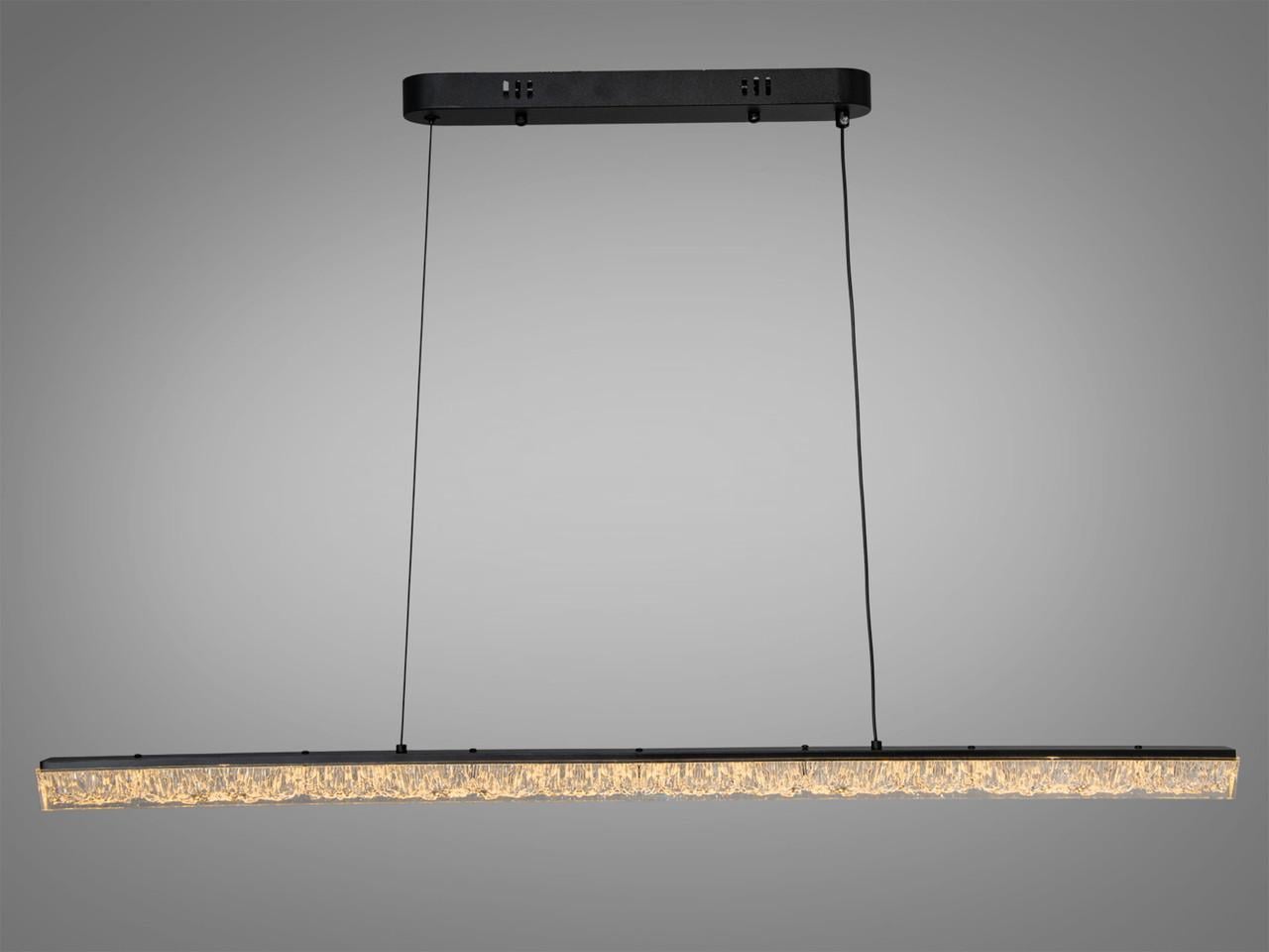 Люстра светодиодная подвесная для кухни Diasha XH1001/1000BK 28 Вт Черный (2928093522)