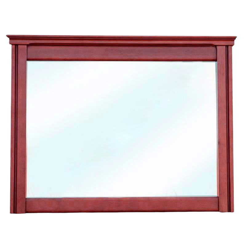 Зеркало настенное Мікс Меблі Маргарита дерево ольха Каштановый