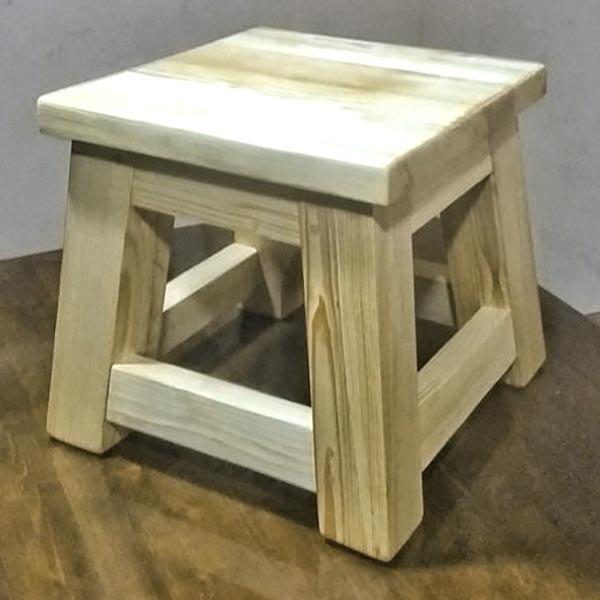 Табурет для ванной из дерева Минетар Бланже (ТВН-000201)