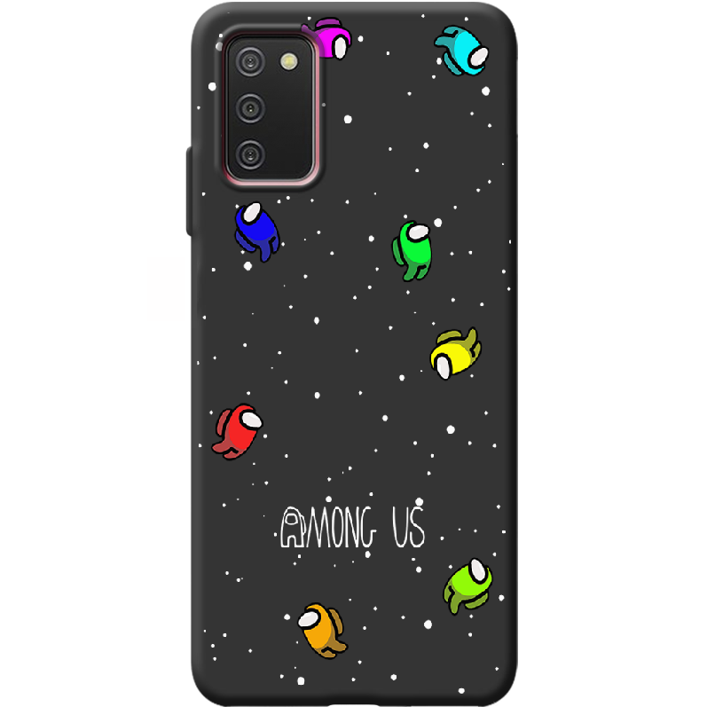 Чехол BoxFace Samsung Galaxy A03s (A037) Among Us Invisible Черный силикон (43255-bk76-44047)