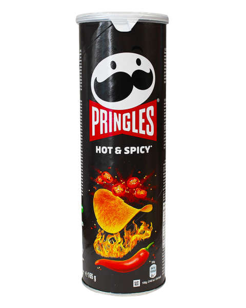 Чипси Pringles Hot Spicy з гострим та пряним смаком 165 г (PO-4)