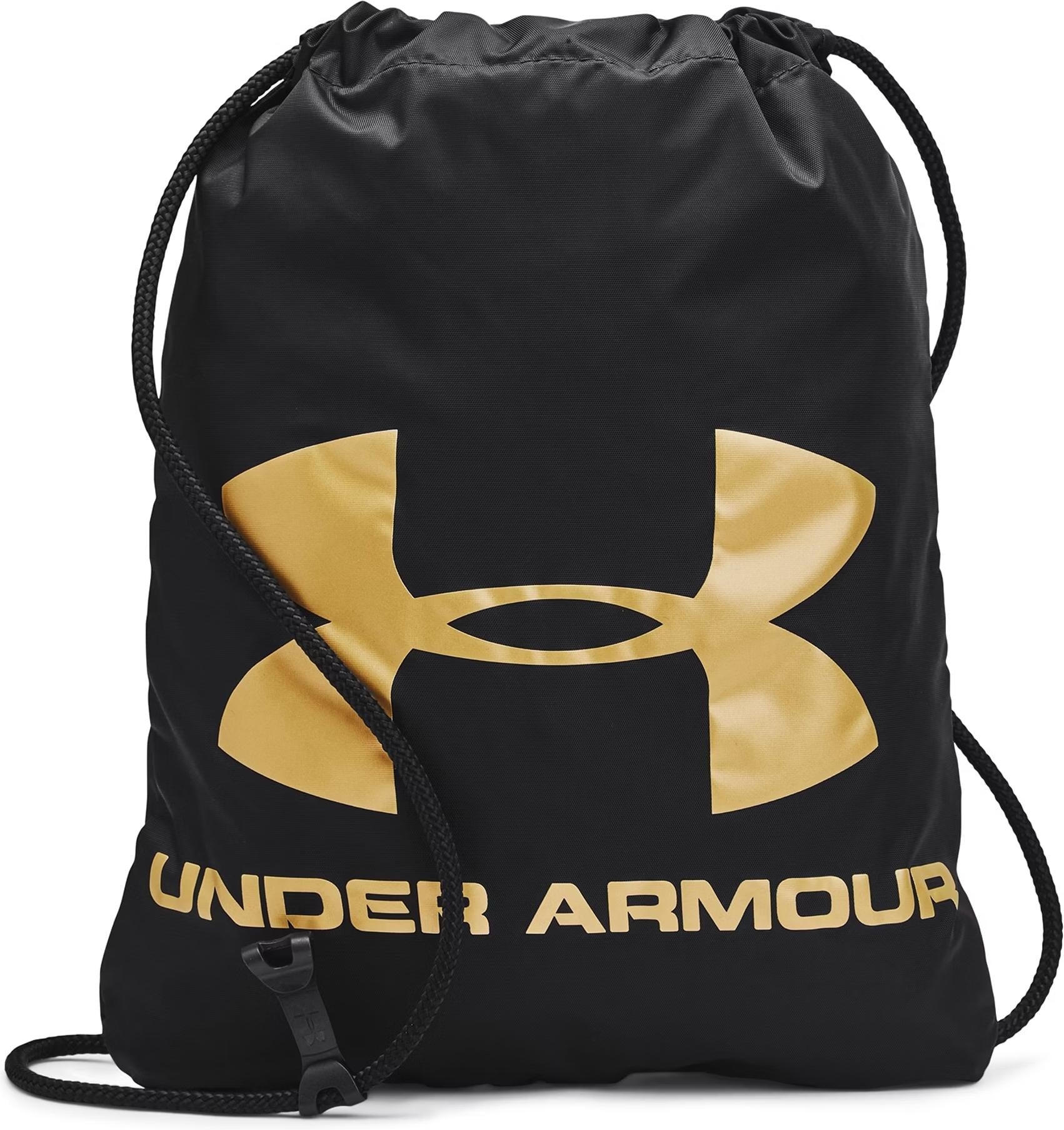 Сумка-мешок Under Armour OZSEE SACKPACK Черно-золотой (1240539-010)