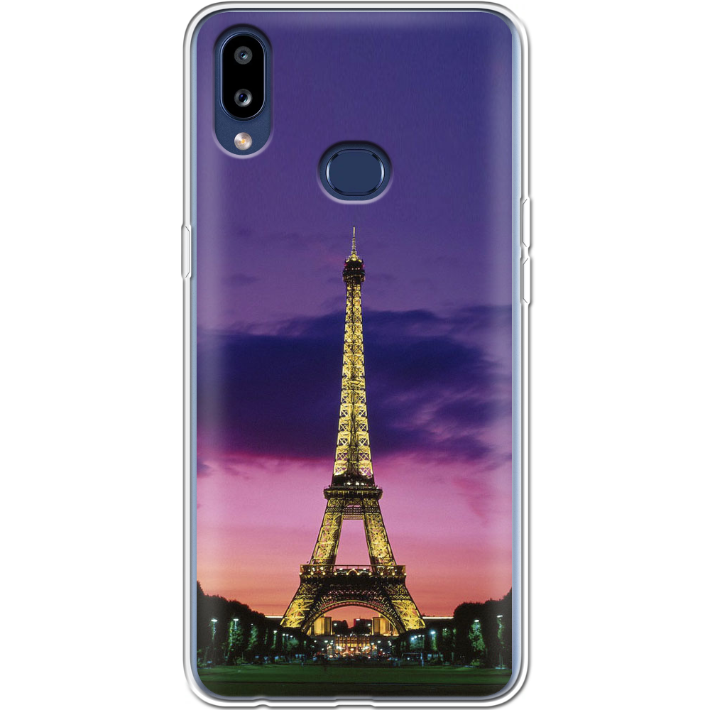 Чохол Boxface Samsung A107 Galaxy A10s Опівночі в Парижі Прозорий силікон (37944-up964-37944)