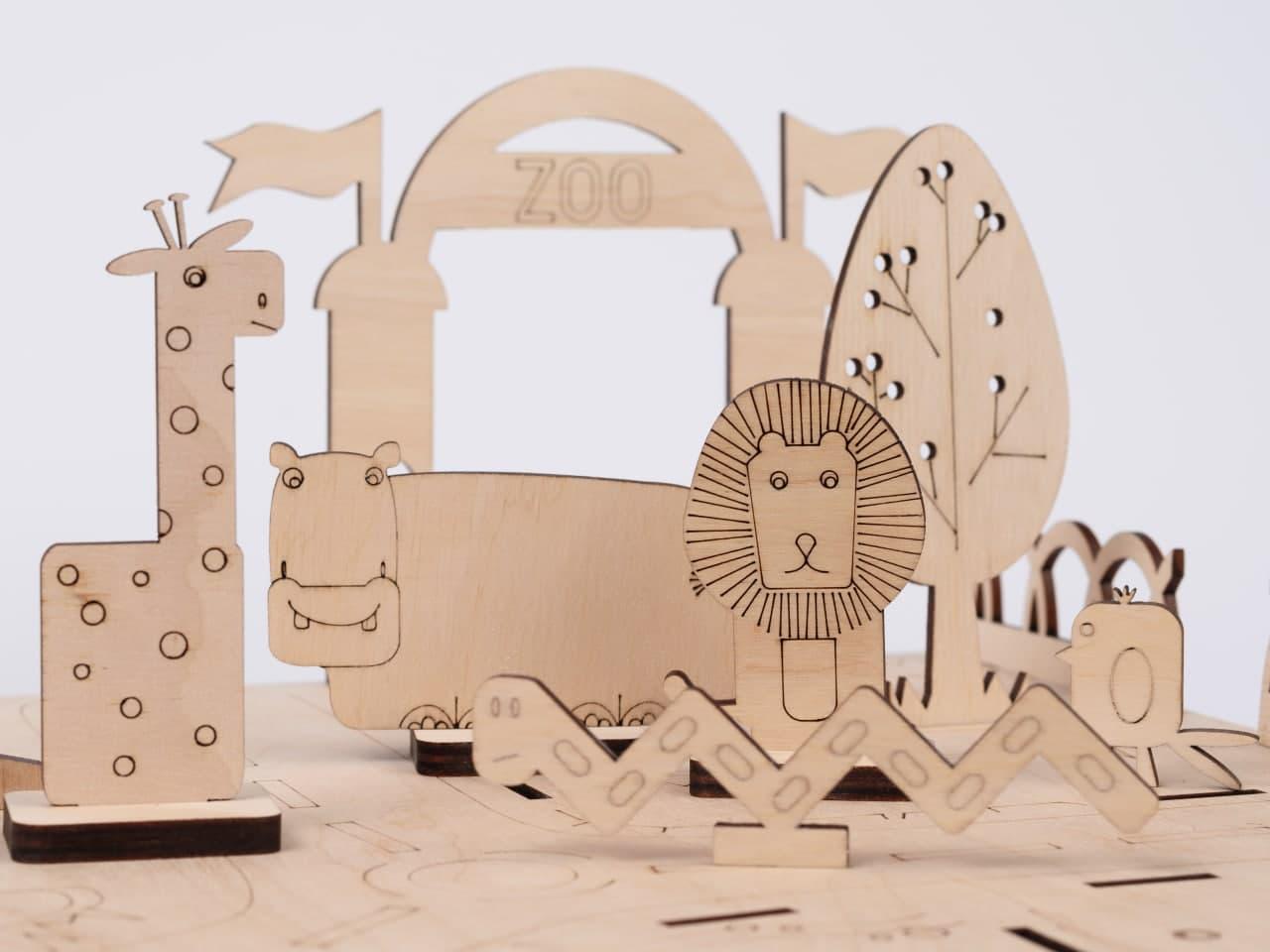 Развивающей игра-раскраска Зробив Тато Зоопарк (RZ0015) - фото 5 Развивающей игра-раскраска Зробив Тато Зоопарк (RZ0015) - фото 5