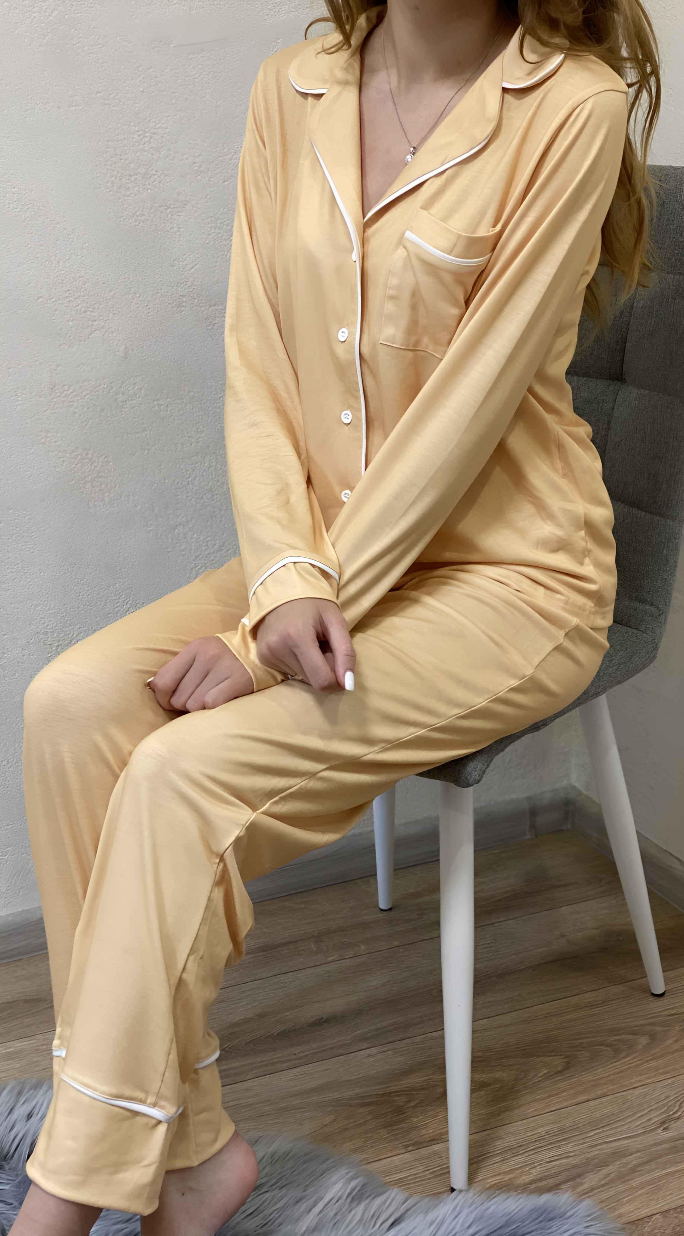 Пижама Boohoo M Желтый (13332066)